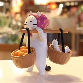 Мисс Кэт Слепая коробка Фигурка Игрушки Котята Куклы Мяу Маркет Слепая сумка Украшения Дети Рождественский подарок на год