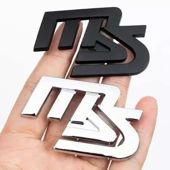 MS/MSspeed автомобильный металлический хвост логотип украшение автомобиля подходит для Ma zda 6 Atez 3 Ankersela CX-5CX-4 модификация