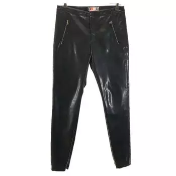 MSGM made in Italy Long pants 42 Black series Men s Used