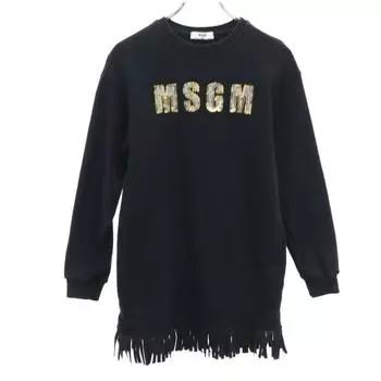 MSGM Свитшот с длинным рукавом 14 Серия Black Детский Б/У