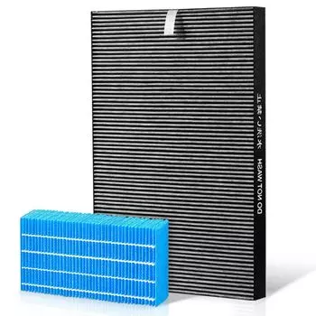 MSHNE Увлажняющий фильтр для пылеулавливающего фильтра Совместимый продукт Набор из 2 пылеулавливающих пылеулавливающих дезодорирующих интегрированных фильтров