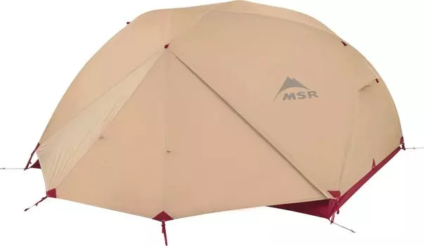 MSR Outdoor Camping Climbing Backpacking Tent с полом Tan 3 Tan Lightweight Genuine 37074 (След) Эликса-3 (для людей) [Японский]