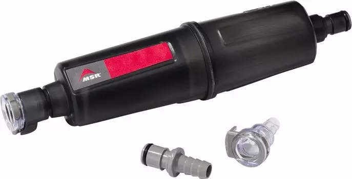 MSR Outdoor Camping Water Purifier Through Link Inline Micro Filter Japanese 31002 Black [Genuine Product]
