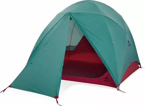 MSR Outdoor Climbing Camping Tent Habitude 4 Green for 4 People Japanese 37028 [Genuine Product]