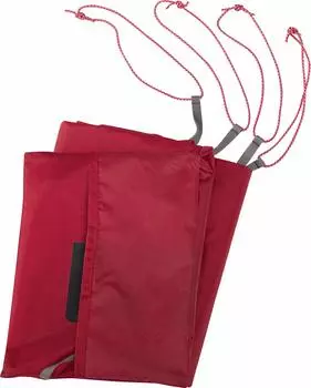 MSR Outdoor Tent Universal Footprint Red 4 Person Large Japanese 37047 (Ground Sheet) [Genuine Product] красный