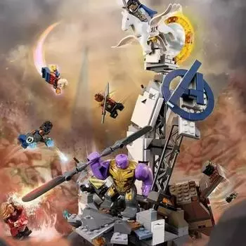 Мститель Финал Финал Битва Поле Кирпичи Модель Строительный Блок Кирпичи Игрушки Ребенок День Рождения Рождественский Подарок NO original BOX