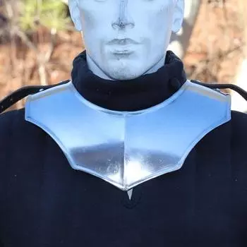 Мститель Средневековый Ренессанс Стальной Горжет Броня Шейная Пластина