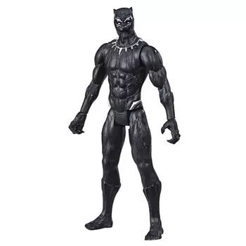 Мстители Marvel Endgame Titan Hero Series Черная пантера Фигурка Мстители Marvel Endgame Черная пантера чёрный
