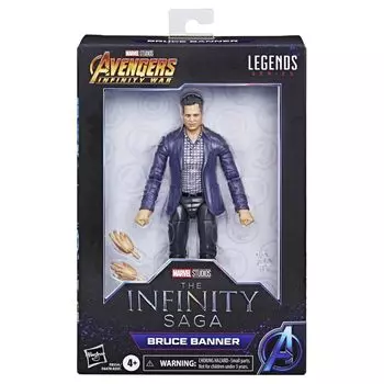 Мстители MARVEL Hasbro Marvel Legends Series Брюс War Size Action Marvel Legends Фигурка F8554 Аутентичный баннер продукта, Мстители/Бесконечность