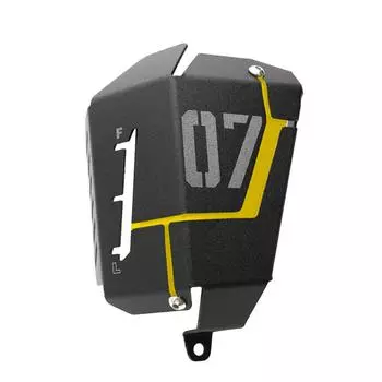 MT07 FZ07 Защитная крышка бака для восстановления охлаждающей жидкости для Yamaha MT-07 FZ-07 золотой