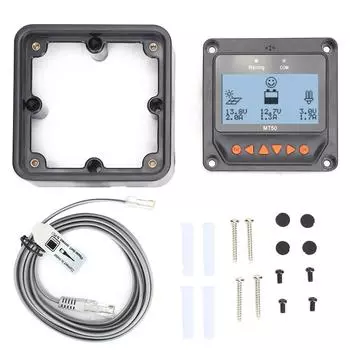 MT-50 Контроллер солнечной зарядки с ЖК-дисплеем и регулятором заряда аккумулятора