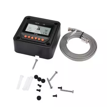 MT-50 Солнечный контроллер ЖК-дисплей удаленный счетчик для TRACER A BN