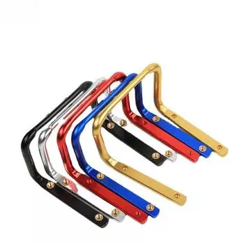 MTB Seat Post Double Bottle Cage Converter Aluminum Double Bike Seat Bottle Holder Adapter Cycling Accessories белый