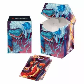 MTG Academy of Deck Box V2 Декан Увильды Декан Насари Ультра ПРО [Strixhaven Magic] 100+ / / Совершенство и Выражение,