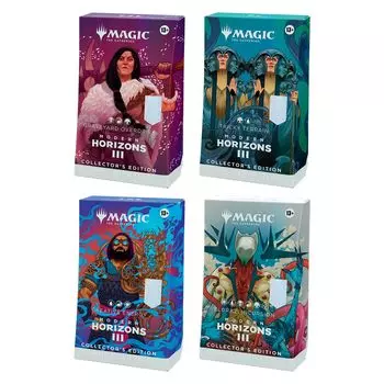 MtG Modern Horizons 3 Commander Deck Edition Английская версия 4 типа 1 набор Magic the Gathering EDH Commander The Gathering Modern Horizons 3 Commander