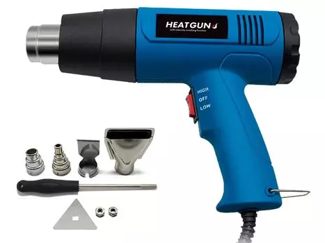 MTK Heat Горячий воздух 2 уровня воздуха До 4 типов горячего воздуха Переключение объема воздуха Горячий воздух Треугольный скребок PSE-совместимый Японское руководство DIY