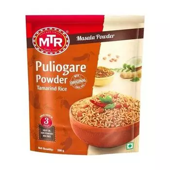 MTR Puliogare Powder | Традиционные масалы | Тамариндовый рис масала | 200 г