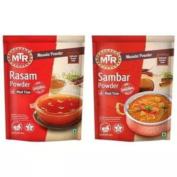 MTR Самбхар и Расам комбинированный пакет 200 г
