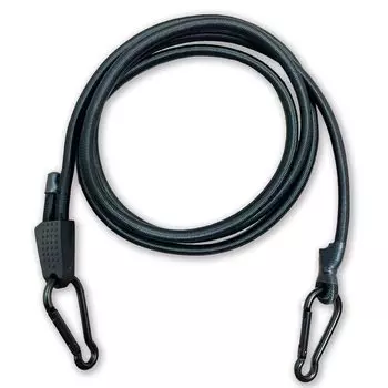 Mtrail Adjustable Carabiner Rubber Set of Adjustable 8mm Bungee Bungee Cargo Elastic for Cargo Securing Preventing Loads from Outdoor Camping x Hooks,