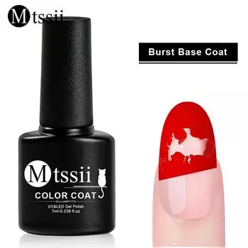 Mtssii 7 мл базовое покрытие гель-лак Burst Soak Off Foundation Гель для ногтей Клей Soak Off UV LED Лак