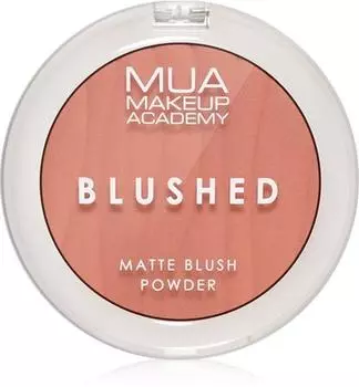 MUA Makeup Academy Blushed Powder Blusher powder blush TU прозрачный