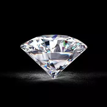 Муассанит свободный камень VVS1 3EX для девочек на свадьбу, белый, круглой огранки, 5 мм/6,5 мм/7,5 мм/8 мм для женщин 0,5 карата/1 карата/1,5 карата/2 карата, подарки для вечеринки, цвет D, высокое качество GRA 5MM 0.5CT