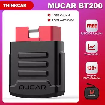 MUCAR BT200 Автомобильные диагностические инструменты Obd 2 Bluetooth Wi-Fi сканер для всех автомобилей Авто Obd2 тестер 15 сбросов диагностики