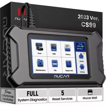 MUCAR CS6/CS90 OBD2 Сканер Автомобильный диагностический инструмент Считыватель кодов Диагностика