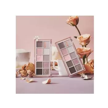 MUDE Shawl Moment Eyeshadow Palette 7g , Стойкая, Макияж, Корейская косметика, KBeauty, пробник