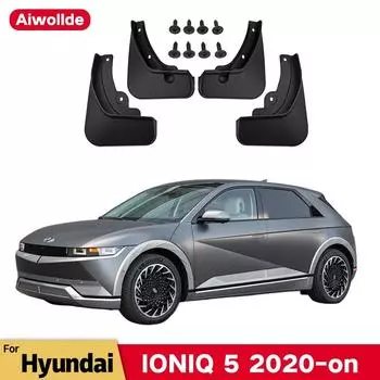 MudFlaps For Hyundai IONIQ 5 2022 2023 Mudguards Mud Flaps Splash Guards Front Rear Wheels Fender Car Accessories 4Pcs For IONIQ 5