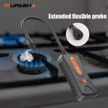 MUFASHA Газовый детектор утечки горючего природного газа Звуковой сигнализатор Датчик утечки Прибор