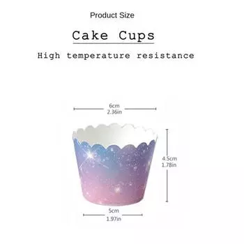 Muffin Cupcake Golden Dot Paper Cup Cupcake Liner Baking Cup Wedding Party Cupcake Wrapper Tray Case Pirottini Per Muffin