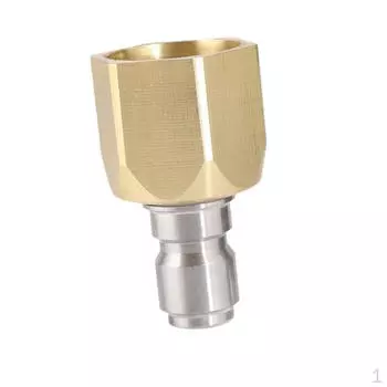 Муфта для мойки высокого давления, адаптер для шланга, простая установка, легкий и высокоэффективный очиститель