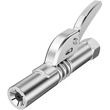 Муфта для смазочного шприца, быстрая блокировка и разблокировка смазочного пистолета, универсальный маслонаполнитель, 12000 фунтов на квадратный дюйм, муфта для смазочного пистолета высокого давления, фитинг смазочного шприца 1/8 дюйма NPT 12x11x7cm