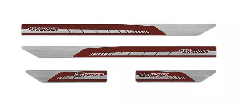 MUGEN Черный x Красный Honda Civic FC1 [Накладка на порог] FK7/8 / 84200-XNCD-K0S0-RD