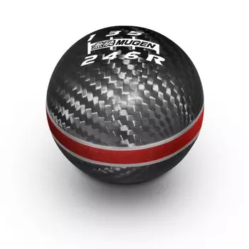 MUGEN CIVIC S660 CARBON SHIFT KNOB Red 54102-XLT -K2S0-RD красный