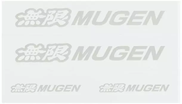 MUGEN Sticker A White [SizeS] 90000-YZ5-310A-W2