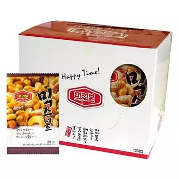 Mugerbone смесь орехов 40 г, 40 г, 12 штук, корейские орехи