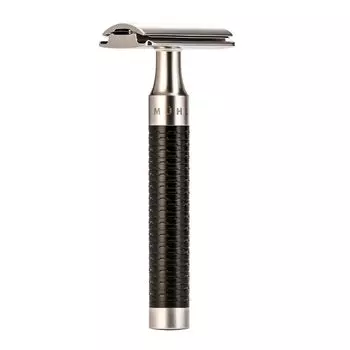 Muhle ROCCA Razor Steel Black R96 (обоюдоострый)/Нержавеющая сталь