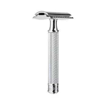 Muhle TRADITIONAL Double Edge Razor Classic Razor Closed Comb Metal R89 Чистое бритье для начинающих Чувствительная кожа Сделано в Германии