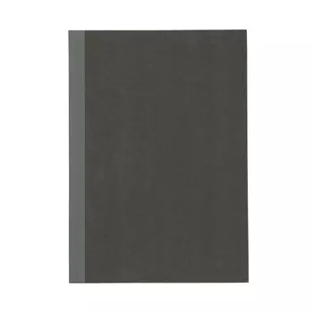 MUJI 5mm dark 30 thread binding NAA12A9S Notebook, grid, gray, B5, sheets,
