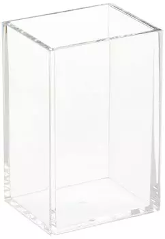 MUJI Acrylic Pen Stand Approximately Width x Depth x Height 9cm 82998368 Transparent 5.5 4.5
