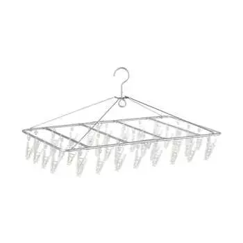 MUJI Aluminum Square Hanger Width 61 x Depth 36cm 40 Pinch 44314524