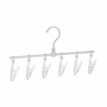 MUJI Aluminum Straight Hanger Width 35cm/6 Pinch 02191283