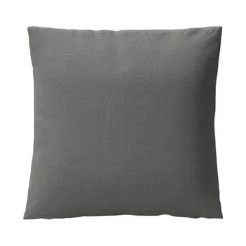 MUJI Чехол из хлопка и льна цвета древесного угля, плетение корзиной, для модульного дивана, перьевые подушки 82585766 30x30x4