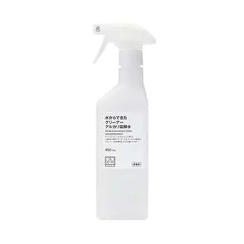 muji cleaner made from water alkaline electrolyzed water 450ml 44144817