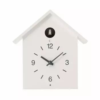 MUJI Cuckoo Large Wall White Ширина 255 x Глубина 125 x Высота 267 мм 15832606 Часы, Часы,