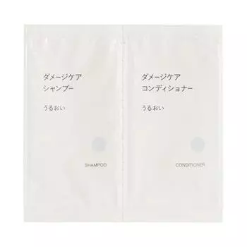 MUJI Damage Care Shampoo Conditioner Set Moisture 10mL/10g OAO77A3A