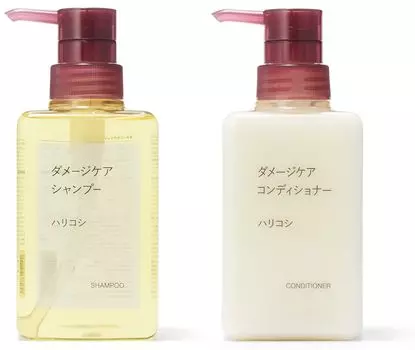 MUJI Damage Care Шампунь-лечение Harikoshi 400 мл [Набор продуктов] &