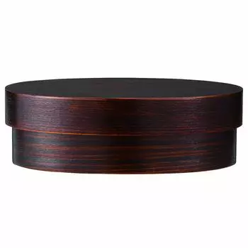 MUJI Деревянная лакированная коробка для бенто Ширина 18 x Глубина x Высота 37185333 Прибл.. 12,5 5,5см